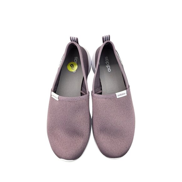 Adidas Cloudfoam Lite Women Slip-On Shoes Purple Size 9 Lightweight Comfort New - Picture 5 of 9